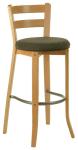 Skipper barstool slatted